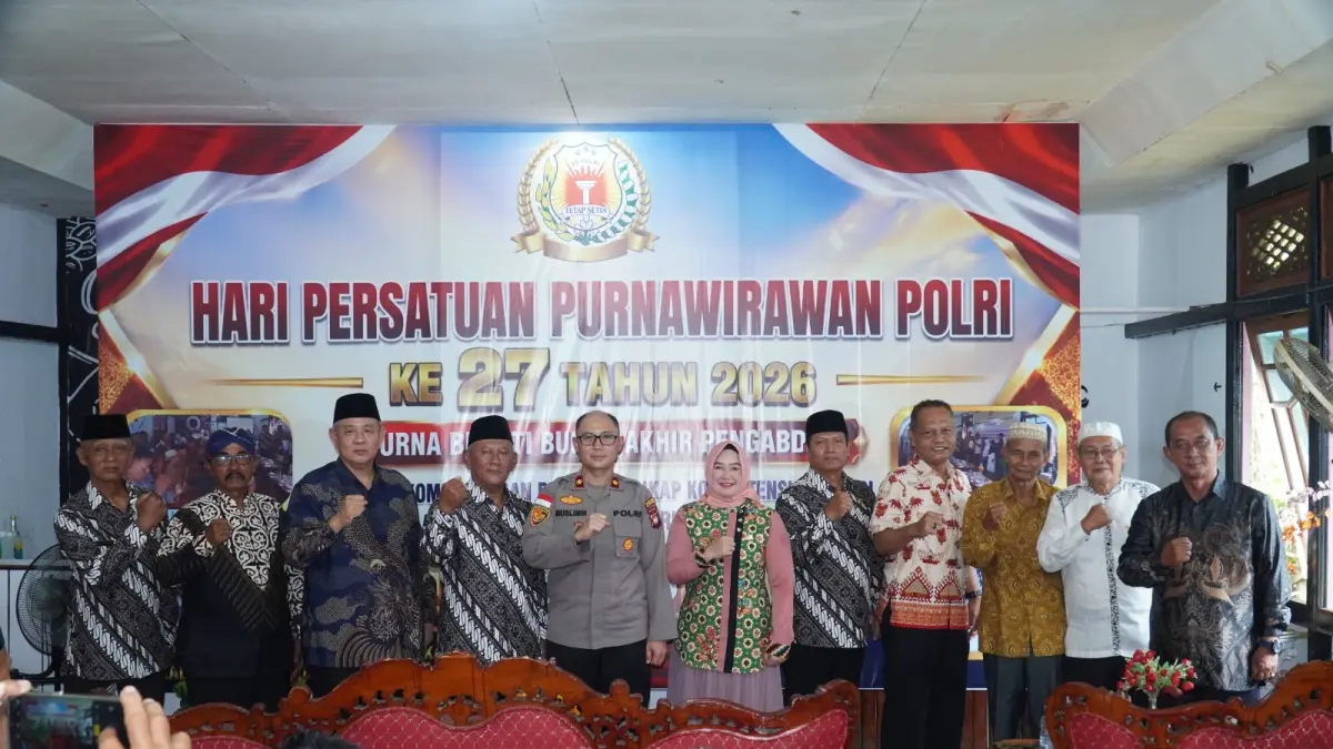 PURNAWIRAWAN : Pensiunan Persatuan Purnawirawan (PP) Polri Kabupaten Kapuas Hulu menggelar acara syukuran dalam rangka memperingati Hari Persatuan Purnawirawan Polri ke-27 tahun 2026. (IST)