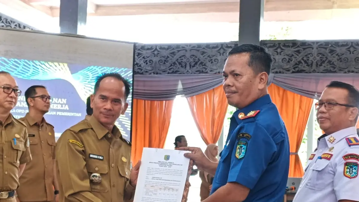 RKPD : Pemkab Sintang menetapkan RKPD Tahun Anggaran 2027 sebagai acuan penyusunan arah pembangunan sekaligus dasar penyusunan KUA-PPAS. (RISKA / PONTIANAK POST)