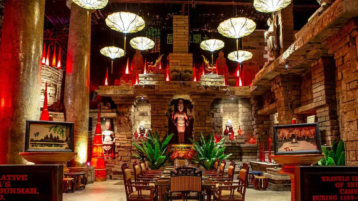 Bagian resto dari hotel mewah yang ada di Malang (DOK JAWA POS)  