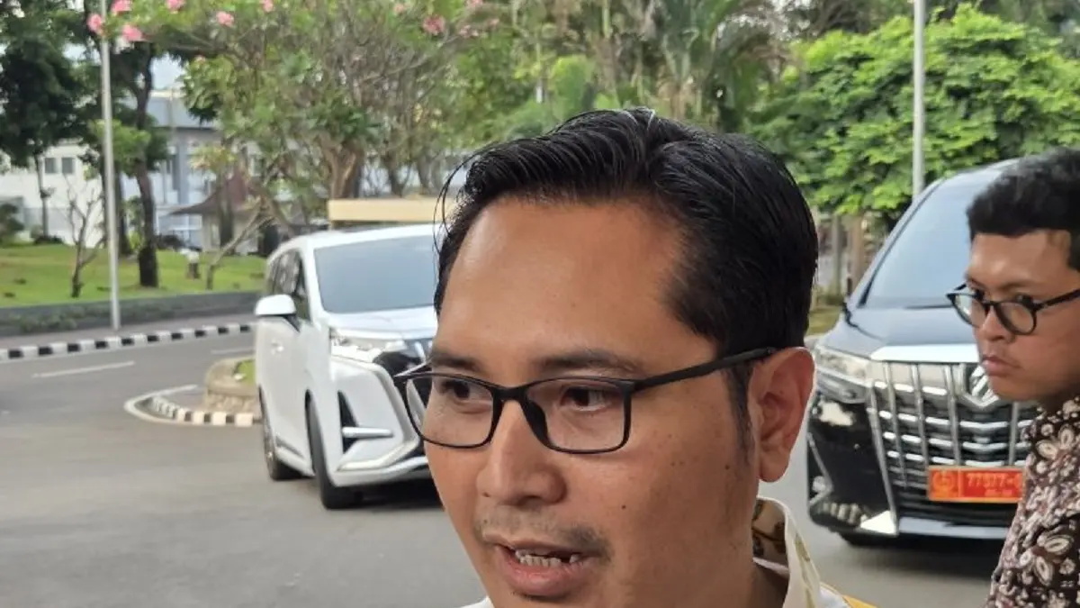 Direktur Jenderal Stabilitas dan Pengembangan Sektor Keuangan (SPSK) Kementerian Keuangan Herman Saheruddin saat ditemui di Kompleks Parlemen, Jakarta, Rabu (8/7) (ANTARA/Bayu Saputra)