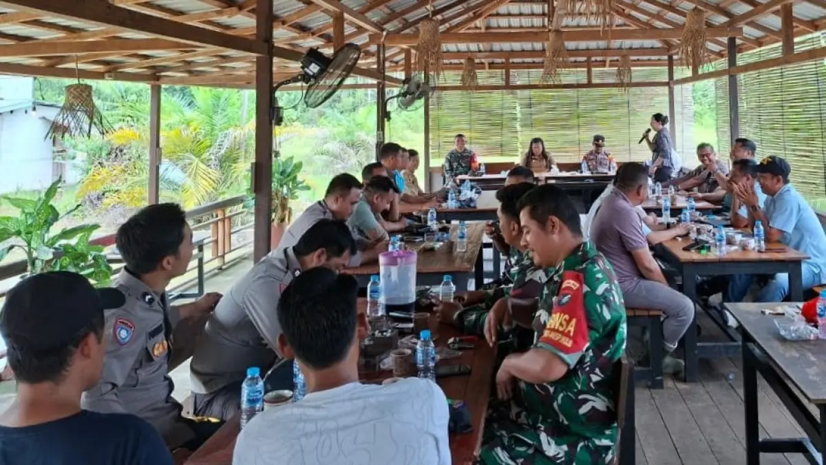 Mukti Plantation menggelar maraton coffee morning bersama Forkopimcam dan masyarakat Simpang Hulu, Sandai, dan Nanga Tayap, Kabupaten Ketapang.