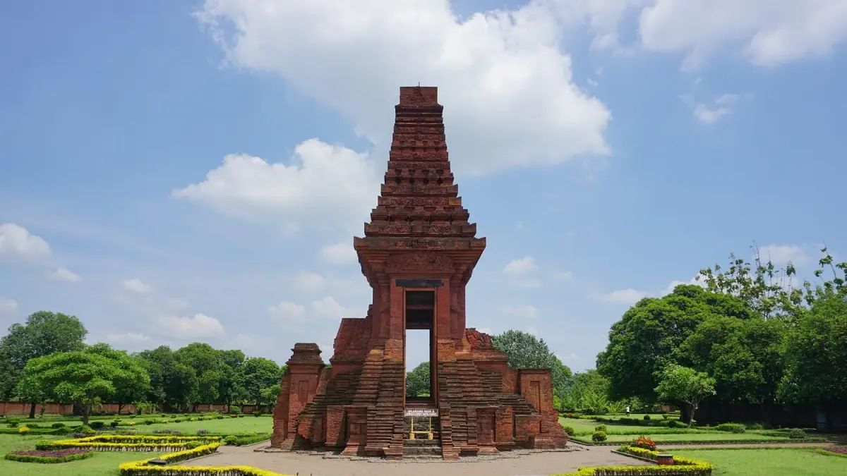 Salah satu situs Kerajaan Majapahit Trowulan Mojokerto (DOK WIKIPEDIA) 