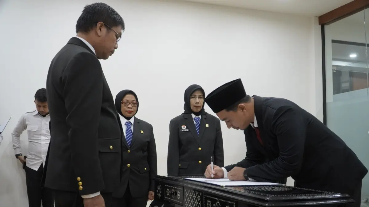 Kanwil Kemenkum Kalbar mengambil sumpah kewarganegaraan pada Rabu (8/7). (DOK KANWIL KEMENKUM KALBAR)