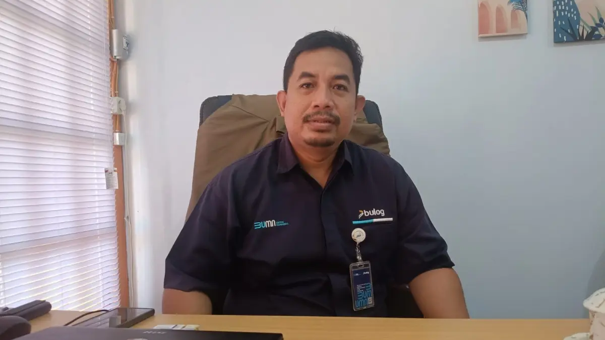 Pemimpin Cabang Bulog Putussibau M. Khilnan Rianda. (ISTIMEWA)