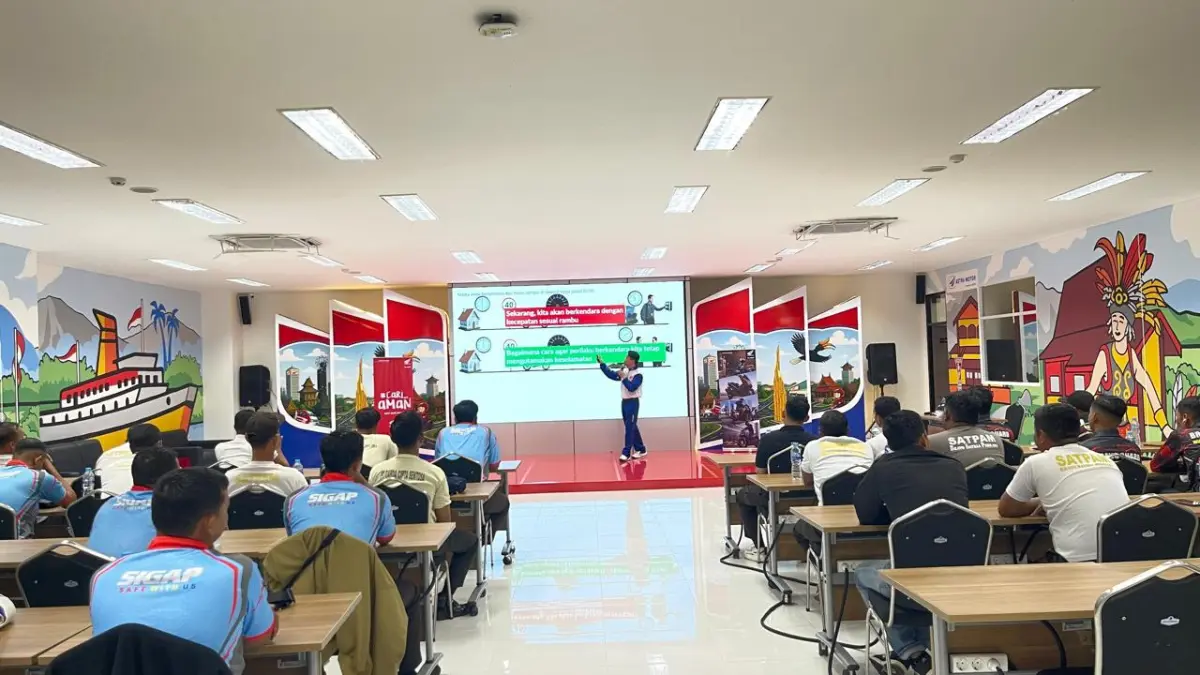 Astra Motor Kalbar saat Bekali Personel Sigab dan Bravo dengan Edukasi Safety Riding