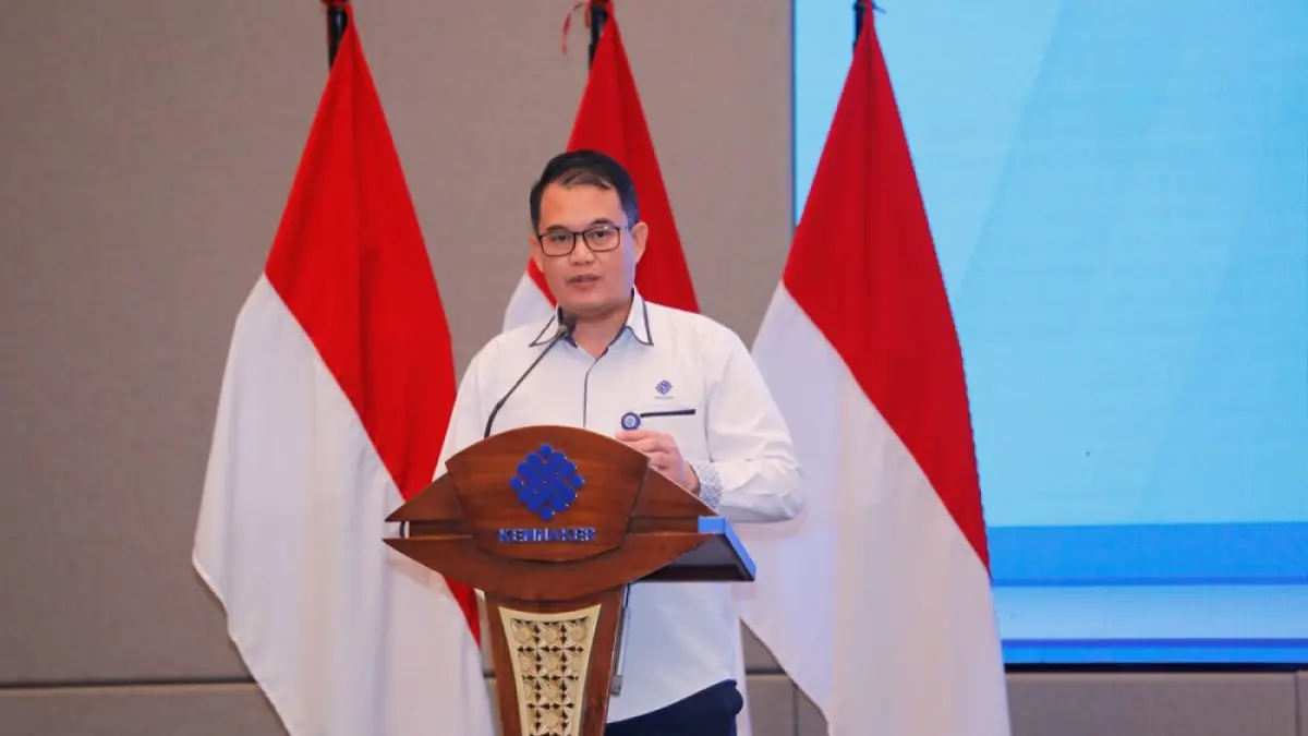 Direktur Jender al Pembinaan Pelatihan Vokasi dan Produktivitas (Binalavotas) Kemnaker, Darmawansyah. (KEMENAKER)