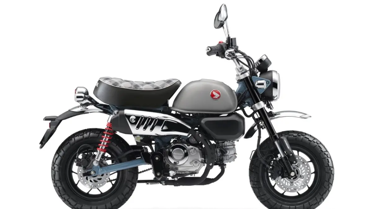 Honda Monkey Pearl Cadet Gray, perpaduan desain klasik dan sentuhan modern untuk tampil unik di setiap perjalanan.