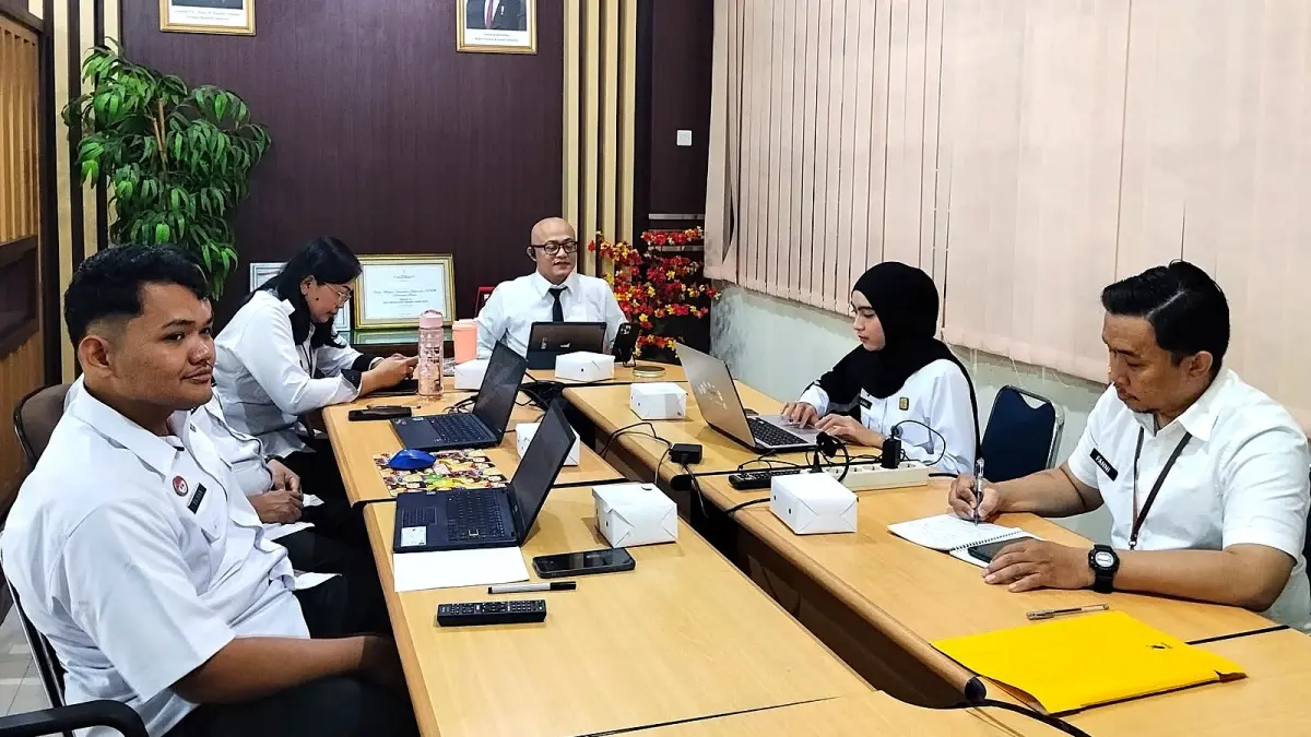 Kanwil Kemenkum Kalbar menggelar rapat harmonisasi Raperbup Sanggau pada Rabu (8/7). (DOK KANWIL KEMENKUM KALBAR)