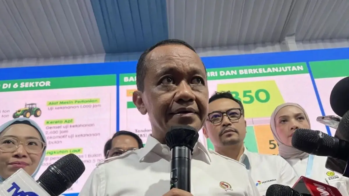 Menteri Energi dan Sumber Daya Mineral (ESDM) Bahlil Lahadalia,(Antara)