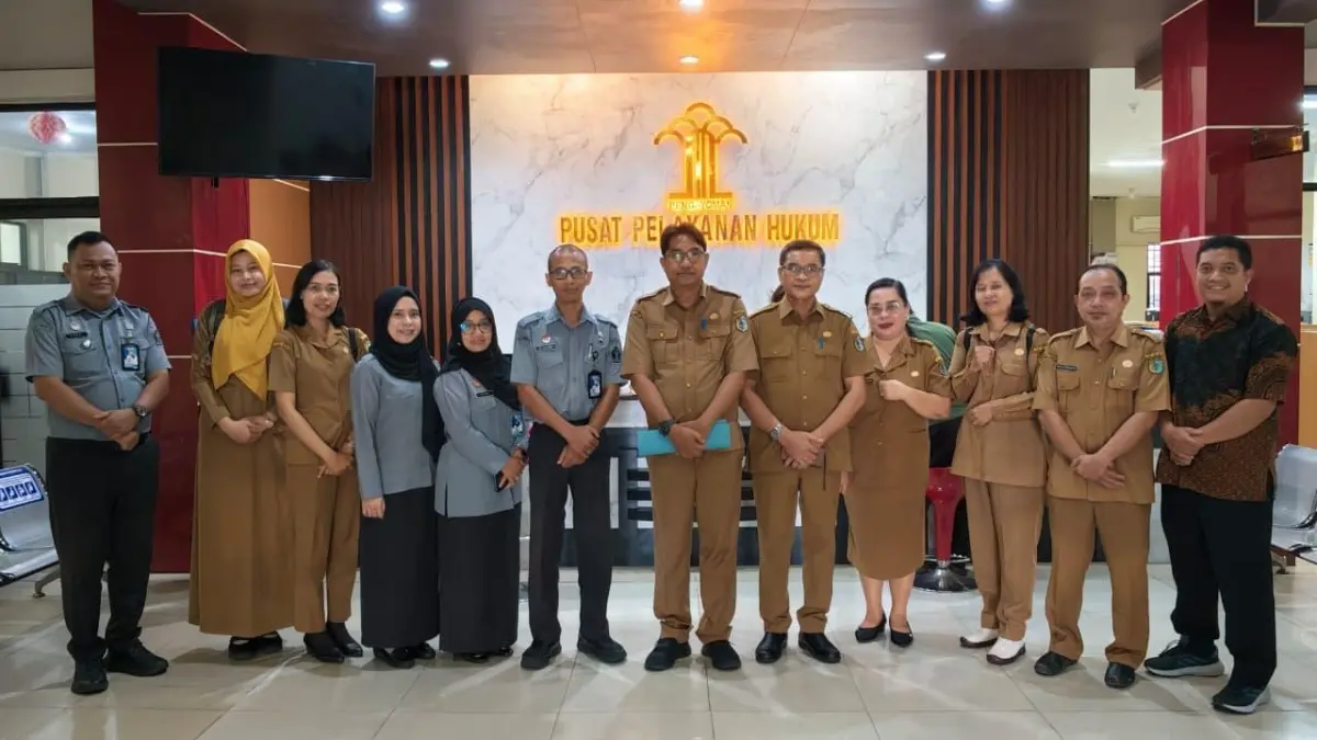 Kantor Wilayah Kementerian Hukum Kalimantan Barat menyelesaikan proses pengharmonisasian Raperbup Sintang tentang Rencana Penanggulangan Kemiskinan Daerah (RPKD) Kabupaten Sintang Tahun 2026–2030 pada Selasa (7/7). (DOK KANWIL KEMENKUM KALBAR)