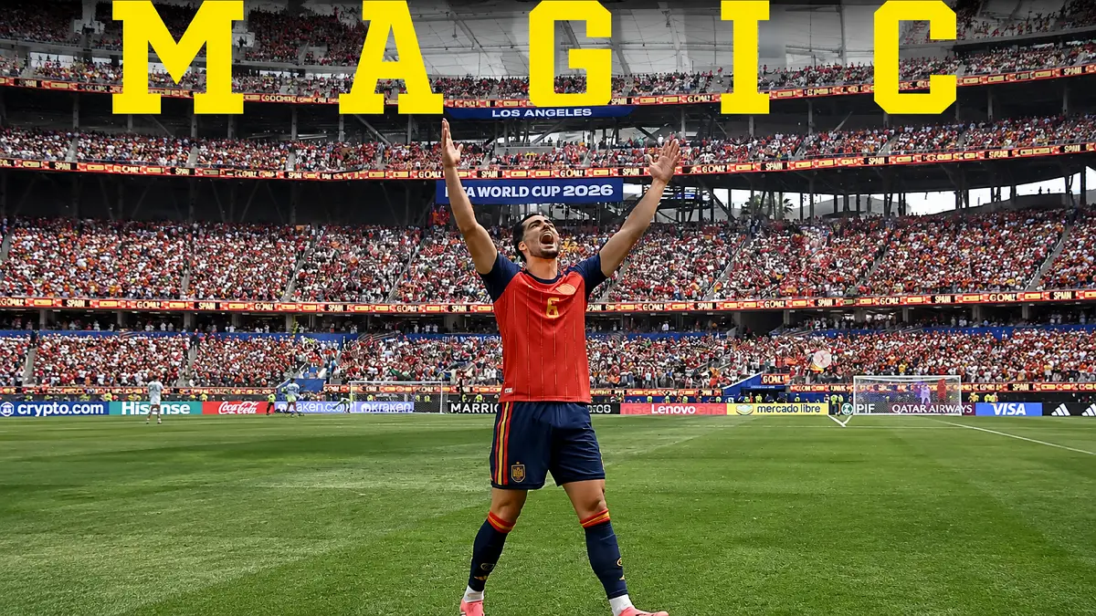 Mikel Merino kembali mencetak gol kemenangan sebagai pemain pengganti dan membawa Spanyol melaju ke semifinal Piala Dunia 2026. (IG@sefutbol)