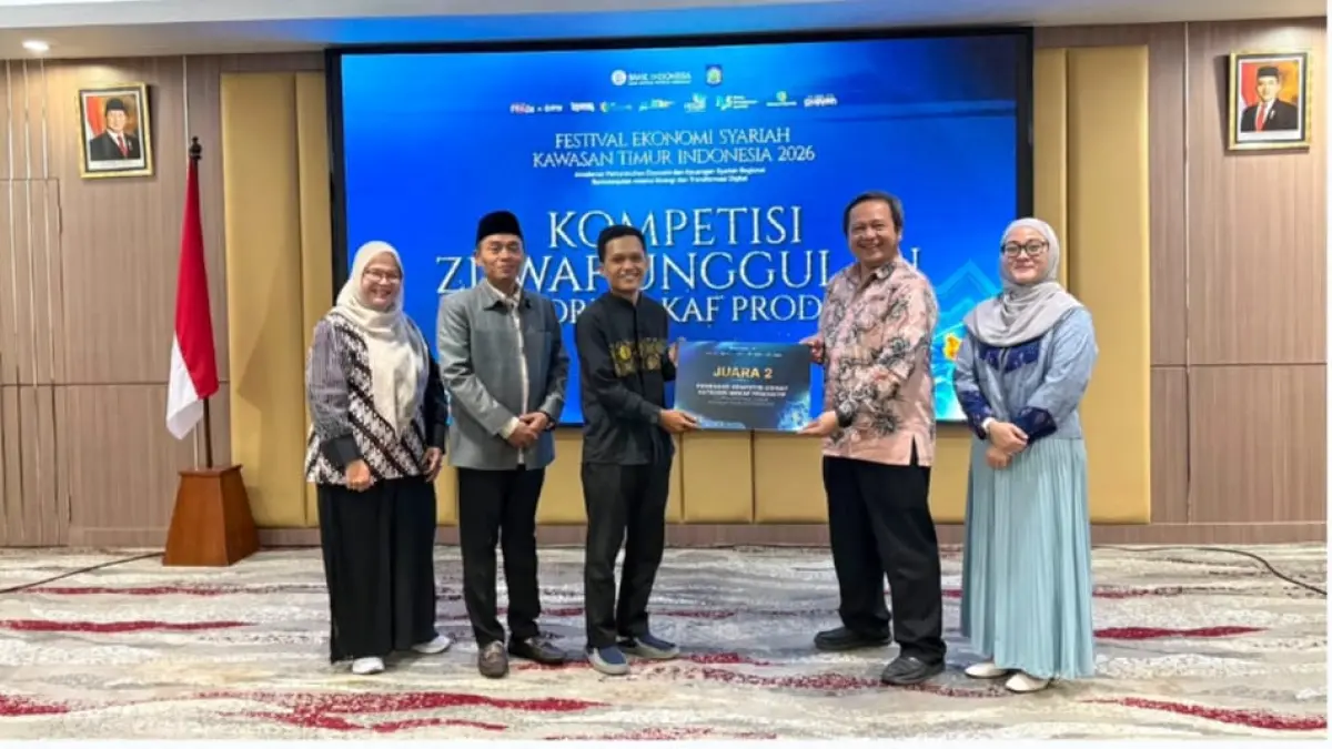 Program KAWANKU&nbsp;dari Baitul Waqaf Munzalan Indonesia (KPw BI) Kalimantan Barat berhasil meraih juara 2.