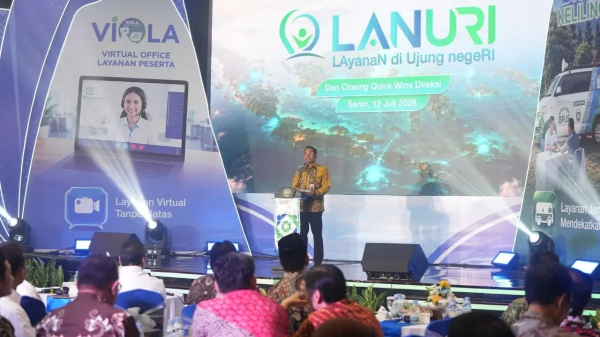 Acara Launching LANURI dan Closing Quick Wins 100 Hari Kerja Direksi, Senin (13/7). (ISTIMEWA)