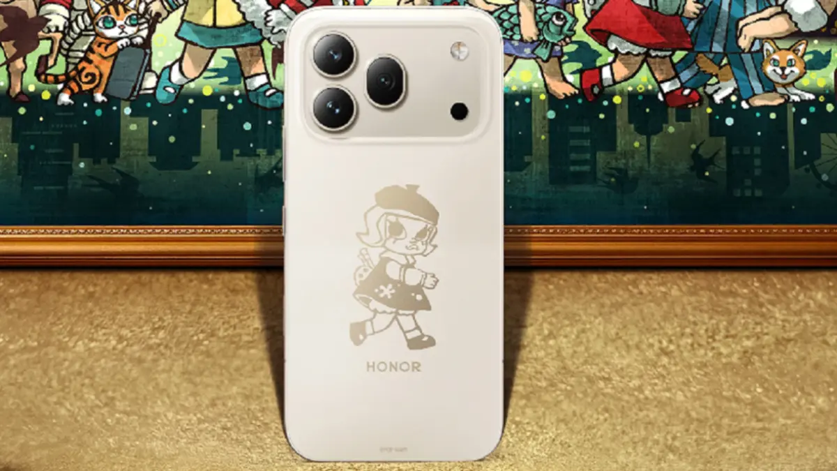 Honor 600 Pro Molly Edition menampilkan desain karakter ikonik hasil kolaborasi dengan Pop Mart. (Dok. Honor)