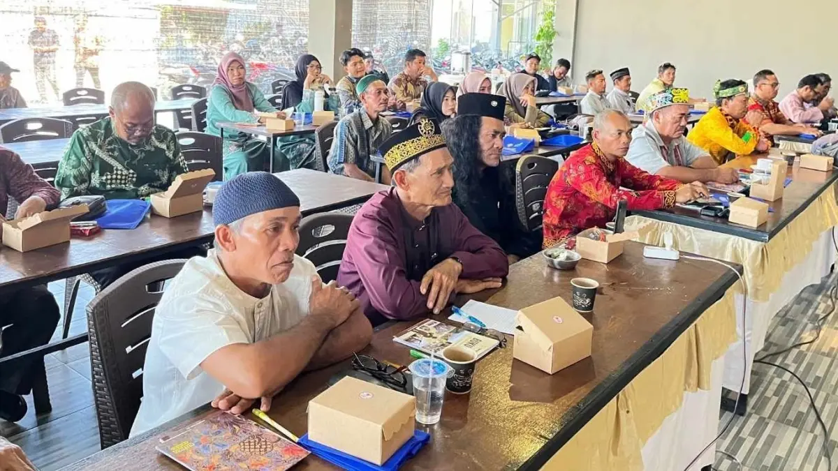 Para peserta kegiatan Sekolah Juru Pelihara (SJP) 2026 yang digelar Dinas Pendidikan dan Kebudayaan. (Jumadi)