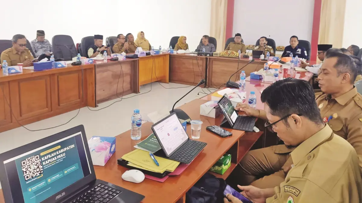 Pemkab Kapuas Hulu bersama LPTQ Kapuas Hulu menggelar pertemuan untuk ekpose persiapan MTQ di Kabupaten Kayong Utara. (TAUFIK / PONTIANAK POST)