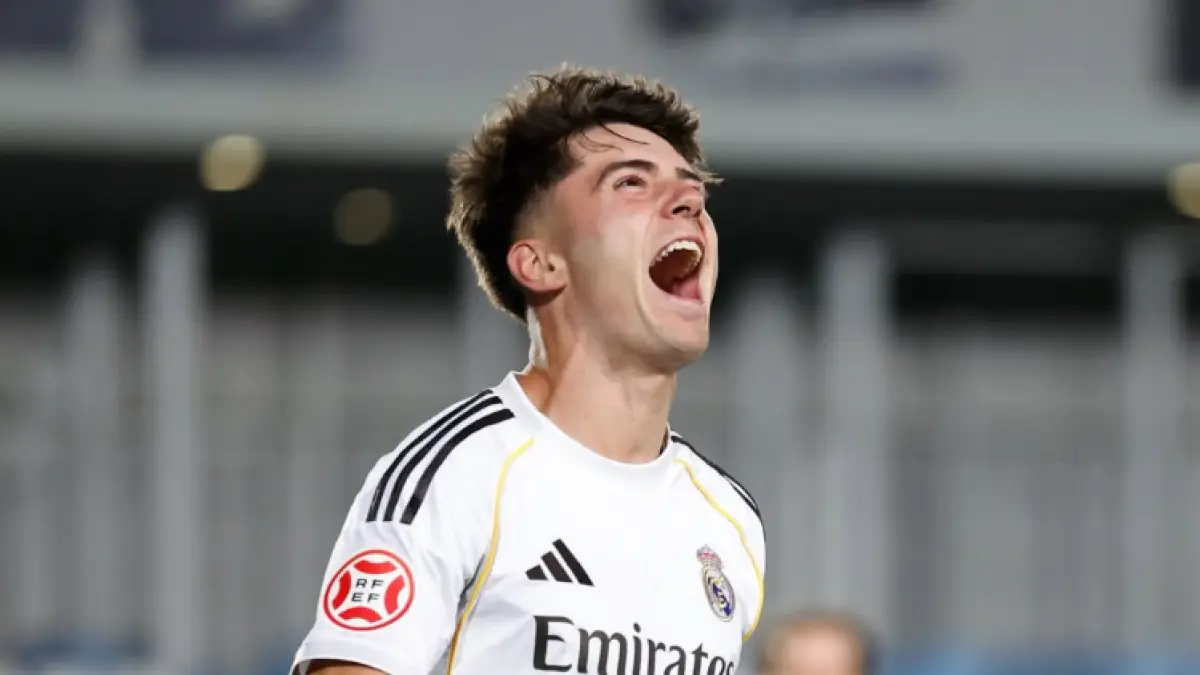 Víctor Valdepeñas memilih bergabung dengan Fiorentina setelah mencapai kesepakatan transfer dari Real Madrid. (IG@valdee.21)