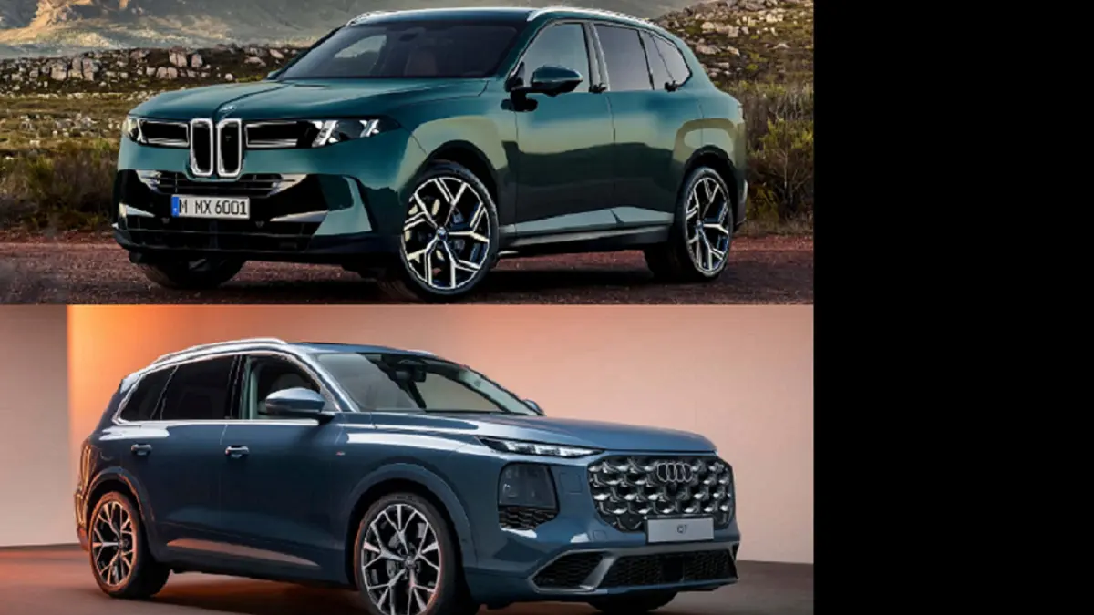 BMW X5 (Atas) dan Audi Q7 (bawah) generasi terbaru menawarkan pendekatan berbeda dalam desain, teknologi, dan pilihan mesin. (BMW/AUDI)