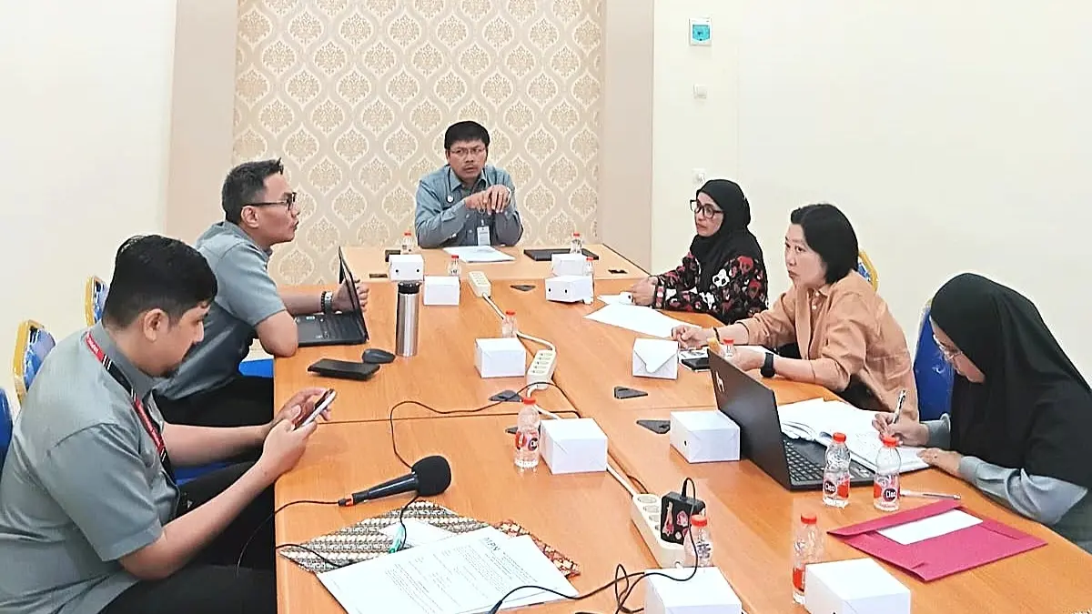 MPWN Kalbar menggelar pemeriksaan terhadap notaris sebagai tindak lanjut dari pemeriksaan tahap pertama pada Selasa (14/7). (DOK KANWIL KEMENKUM KALBAR)&nbsp;