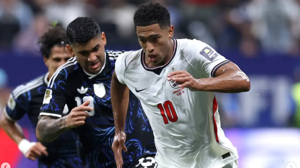 Inggris kalah 1-2 dari Argentina dan menuai kritik tajam soal taktik Thomas Tuchel. (IG@england)