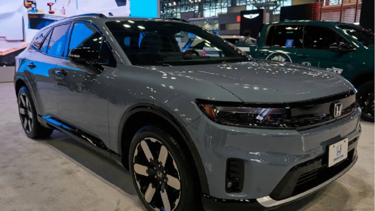 Honda Prologue akan mengakhiri masa penjualannya setelah model tahun 2026 sebagai satu-satunya mobil listrik Honda di Amerika Serikat. (BLOOMBERG)