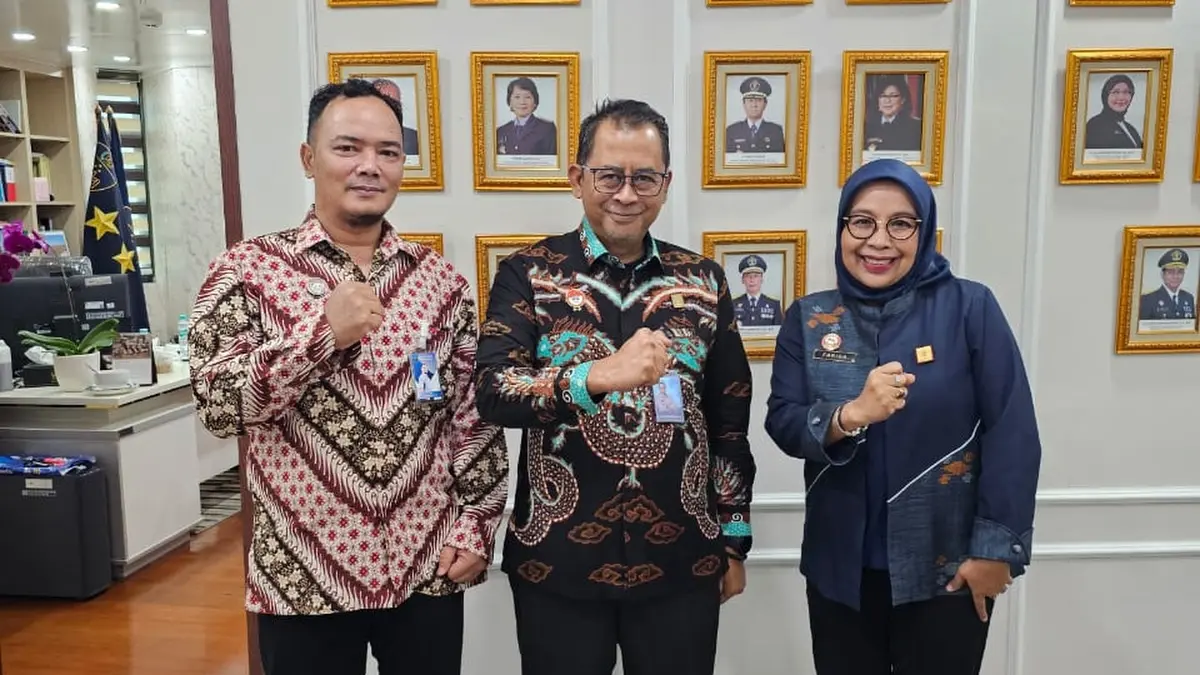 Kanwil Kemenkum Kalbar menggelar koordinasi bersama Ketua Tim Kerja Layanan Indikasi Geografis serta Kepala Subdirektorat Permohonan dan Pelayanan Merek DJKI di Hotel Grand Mercure Kebayoran, Jakarta, Kamis (16/7). (DOK KANWIL KEMENKUM KALBAR)