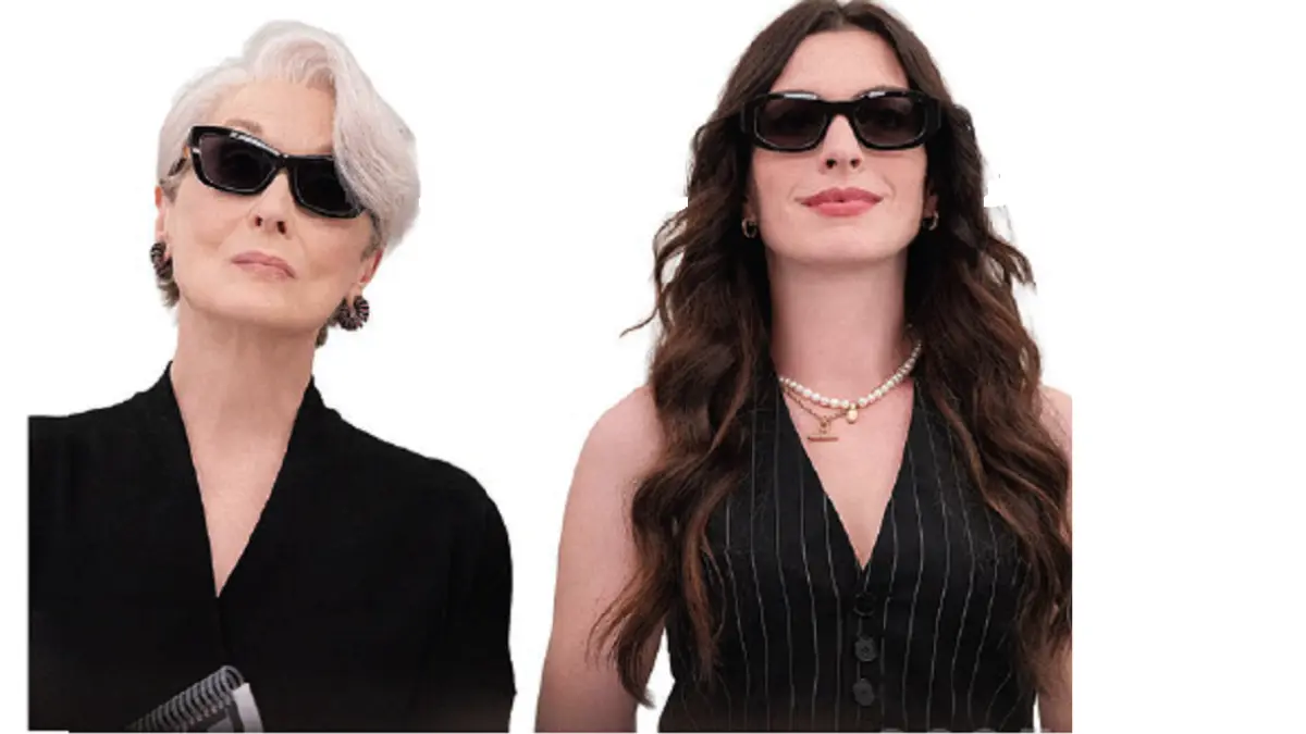 Miranda Priestly (kiri, diperankan Meryl Streep) dan Andy Sachs (Anne Hathaway) bahu-membahu agar majalah Runway tetap eksis di tengah gempuran konten Instan. (20TH CENTURY STUDIOS/DOK JAWAPOS)