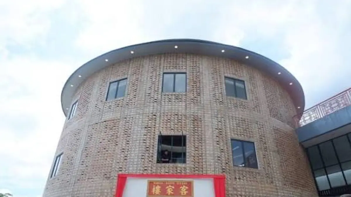 Rumah Hakka Tulou di Kubu Raya (DOK ANTARA)  