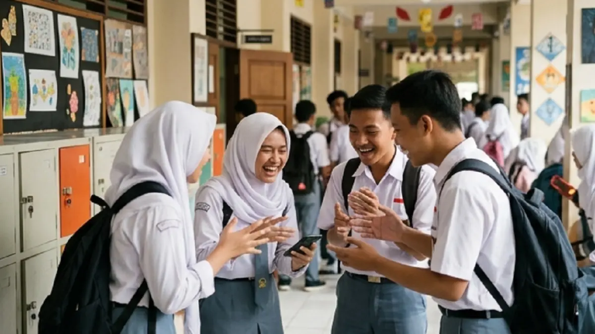 Ilustrasi pelajar