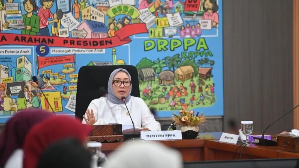Menteri Pemberdayaan Perempuan dan Perlindungan Anak (PPPA) Arifah Fauzi. (ANTARA/HO-KemenPPPA)