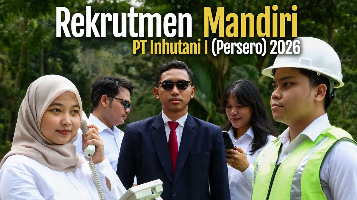 PT Inhutani I membuka rekrutmen 16 posisi dengan sejumlah penempatan di Kalimantan Barat dan wilayah operasional lainnya. (Dok.Inhutani I)