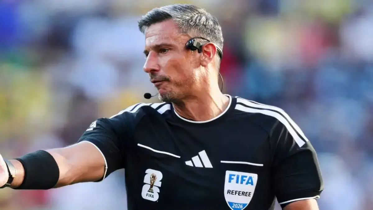 Wasit asal Slovenia, Slavko Vincic, dipercaya FIFA sebagai pengadil final Piala Dunia 2026 antara Argentina vs Spanyol. (vincent carchietta)