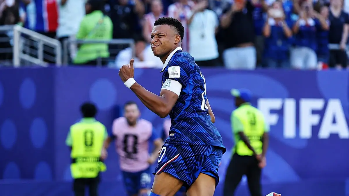 Kylian Mbappe meraih Golden Boot Piala Dunia 2026 setelah menjadi pencetak gol terbanyak dengan koleksi 10 gol. (IG@k.mbappe)