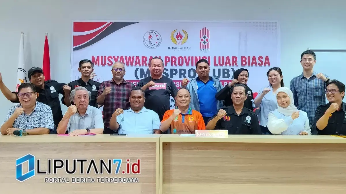 Para Pengurus Provinsi GABSI Kalbar periode 2026–2030.