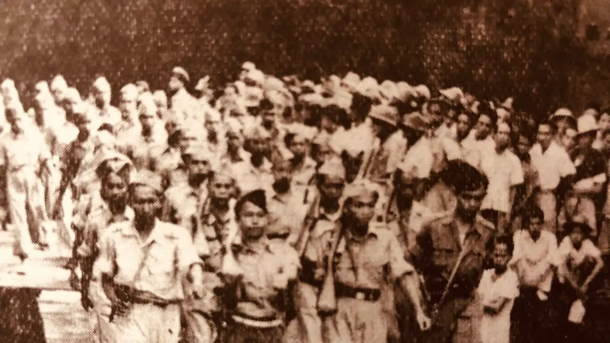 Pasukan TNI pertama ke Kalimantan Barat 16 Januari 1950. (IST)