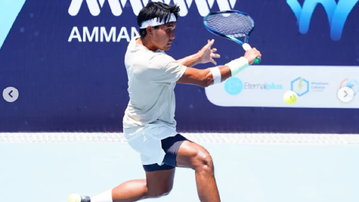 Petenis putra Indonesia Muhammad Rifqi Fitriadi. (IG) 