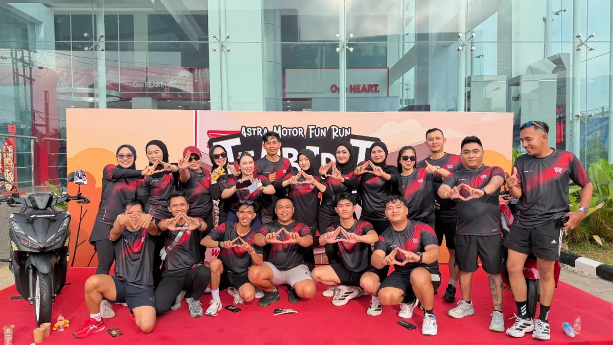 Semangat sehat, semangat kebersamaan! Terbirit Birit Fun Run 5K bersama Astra Motor Kalbar sukses menyatukan energi positif dan gaya hidup aktif.