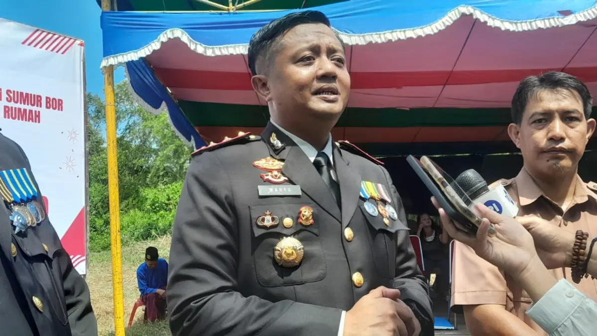 Kapolres Sambas AKBP Wahyu Jati. (ISTIMEWA)