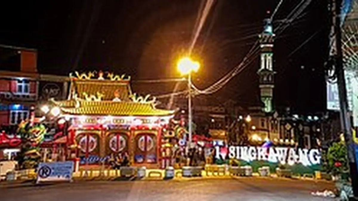 Wihara Tri Dharma Bumi Raya, wihara tertua di Singkawang ini pernah terbakar dan sempat dilaran Belanda untuk dibangun kembali (DOK WIKIPEDIA) 