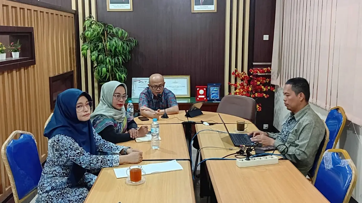 Kanwil Kemenkum Kalbar menggelar pemberdayaan masyarakat bertema Masyarakat Berdaya Hukum: Mengawal Keadilan melalui Zoom Meeting pada Kamis (16/7). (DOK KANWIL KEMENKUM KALBAR)
