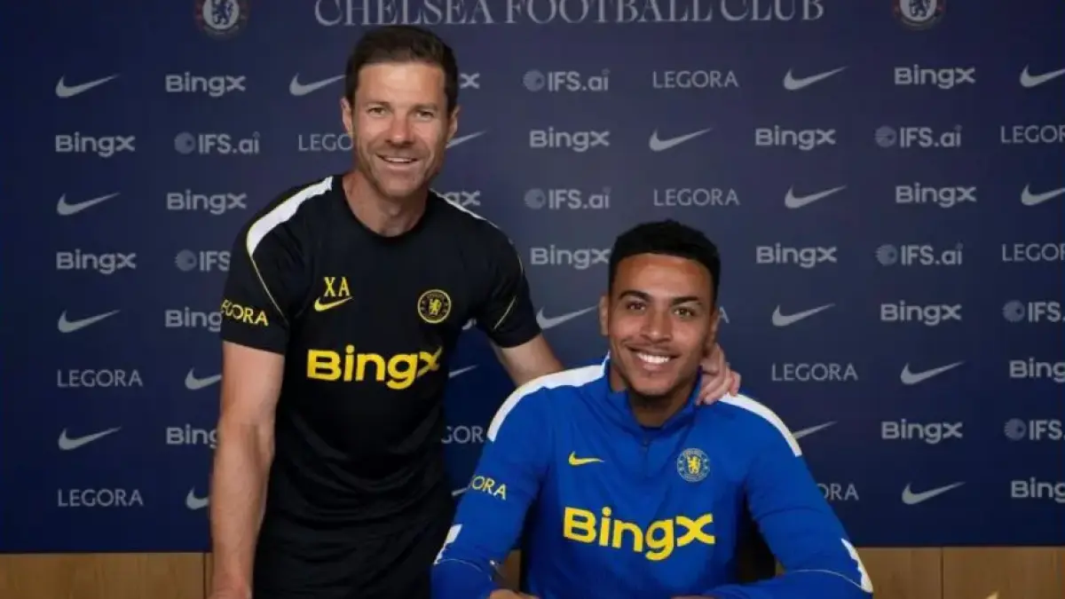 Morgan Rogers resmi bergabung dengan Chelsea setelah diyakinkan oleh visi permainan Xabi Alonso. (Dok.Chelsea)