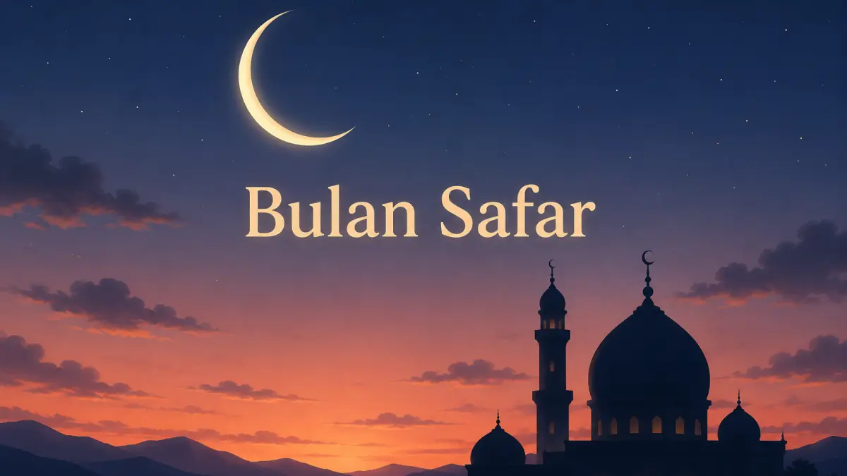 Ilustrasi suasana Bulan Safar 