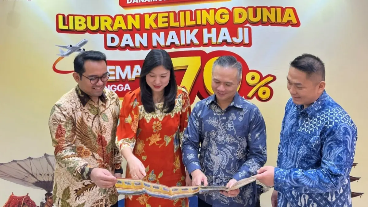 Memperingati HUT ke-70, Danamon menghadirkan Travel Fair di tujuh kota, termasuk Pontianak, sebagai upaya mendukung perencanaan perjalanan nasabah melalui solusi finansial yang terintegrasi. (ISTIMEWA)