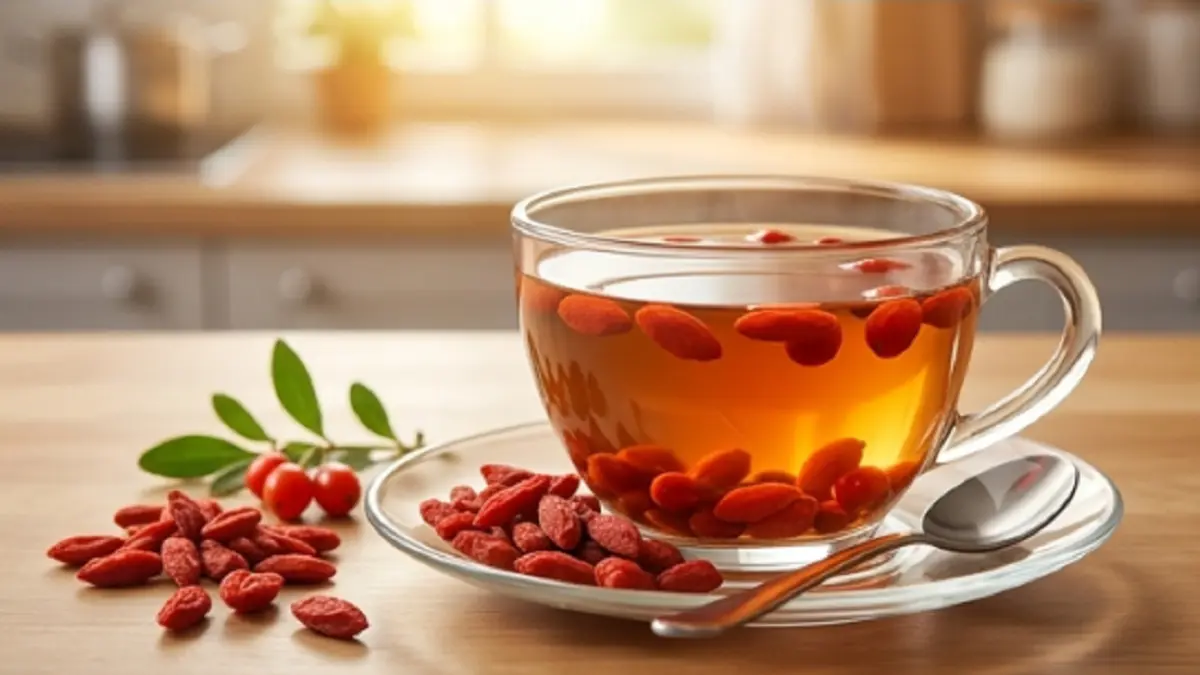 Pemanfaatan goji berry untuk menjaga kesehatan mata sebenarnya telah dikenal sejak lama dalam pengobatan tradisional Asia. (AI)