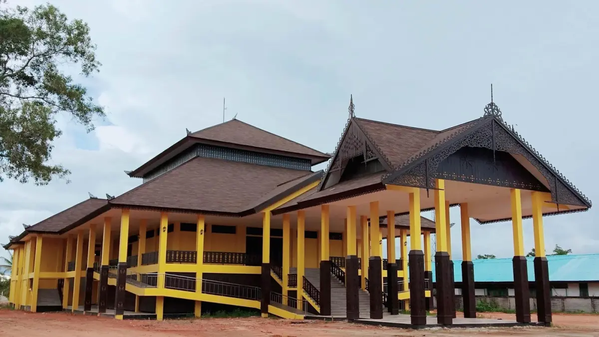 Rumah Budaya Melayu Mempawah menjadi lokasi pelaksanaan Rakerda ke-6. (ISTIMEWA)