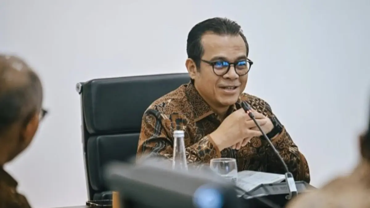 Wamenkomdigi Nezar Patria saat melakukan pertemuan dengan Wakil Menteri Kementerian Luar Negeri Arif Havas Oegroseno di Kantor Kementerian Luar Negeri, Jakarta Pusat, Rabu (22/07/2026). ANTARA/HO-Kementerian Komunikasi dan Digital