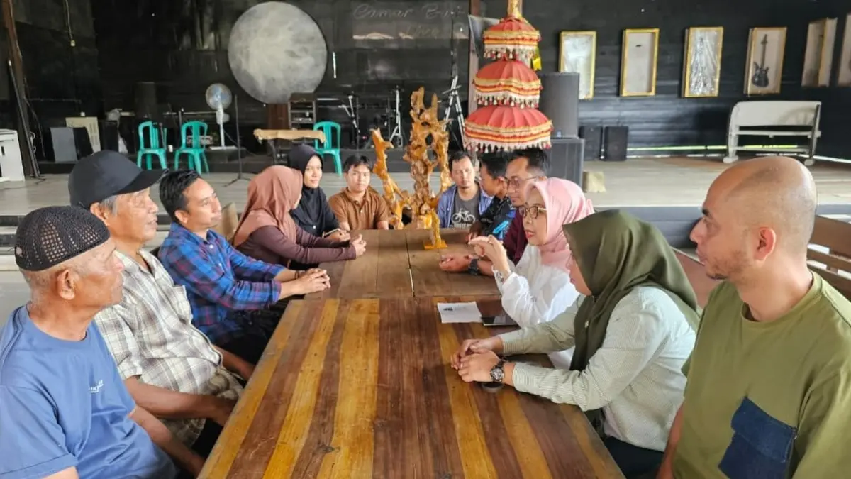 Kanwil Kemenkum Kalbar memetakan potensi unggulan Desa Temajuk Kecamatan Paloh, Kabupaten Sambas pada Jumat (24/7). (DOK KANWIL KEMENKUM KALBAR)