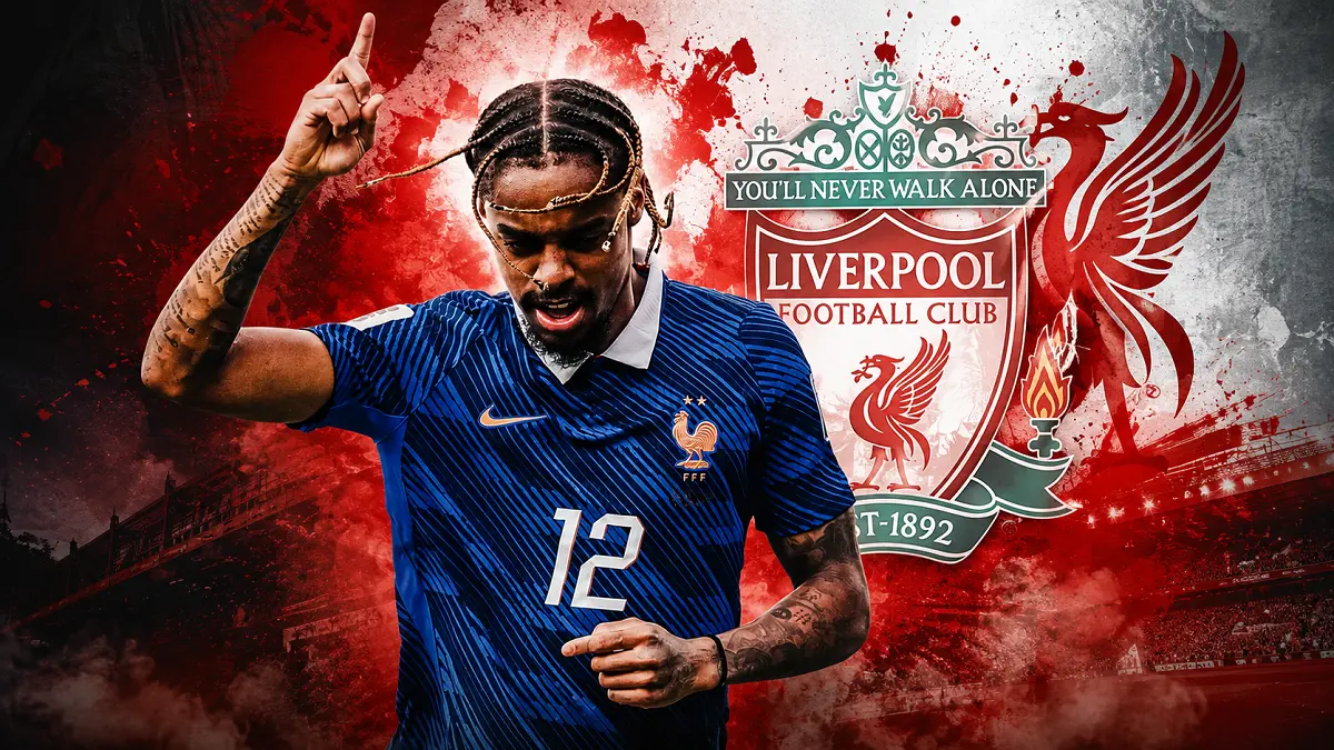 Bradley Barcola dikabarkan telah memberikan persetujuan prinsip untuk bergabung dengan Liverpool, sementara negosiasi dengan PSG masih berlangsung. (IG@bradley_dls/Diolah AI)
