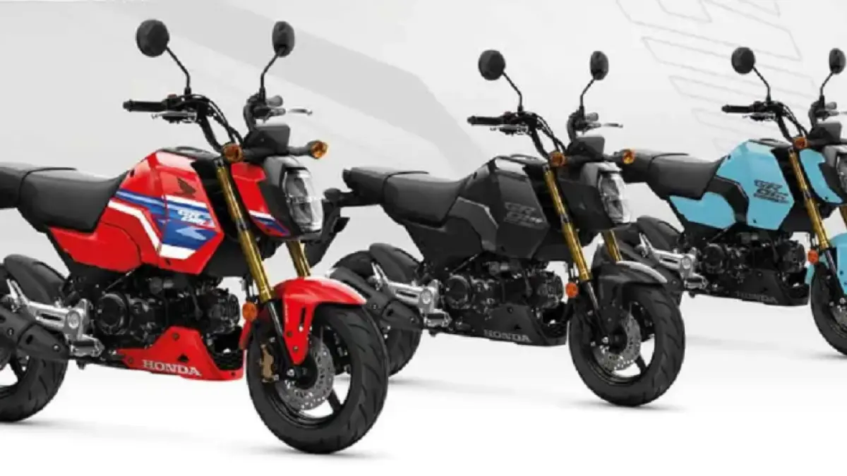 Honda MSX125 Grom 2026 hadir dengan tiga pilihan warna baru, termasuk livery bergaya HRC, tanpa perubahan pada sektor mekanis. (HONDA)