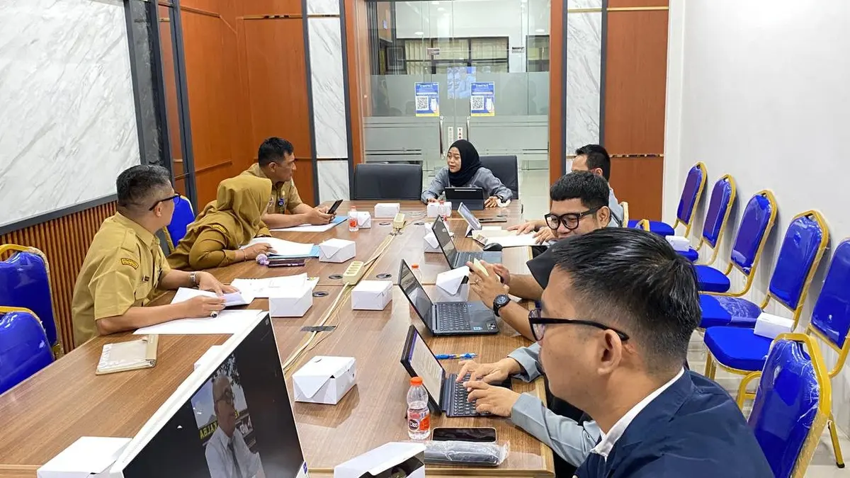Kanwil Kemenkum Kalbar menggelar rapat harmonisasi Raperbup Mempawah pada Selasa (21/7). (DOK KANWIL KEMENKUM KALBAR)